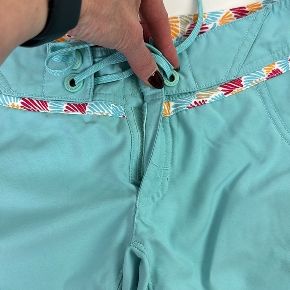Columbia Turquise Women's Swim PFG Board Shorts - Picture 7 of 12